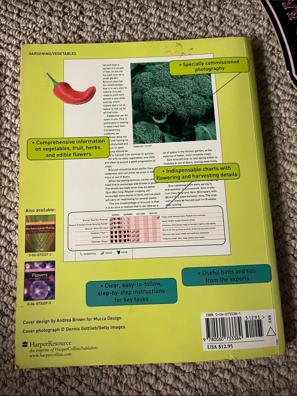 Small Plot Big Harvest & Kitchen Garden, Gardening Guide Books